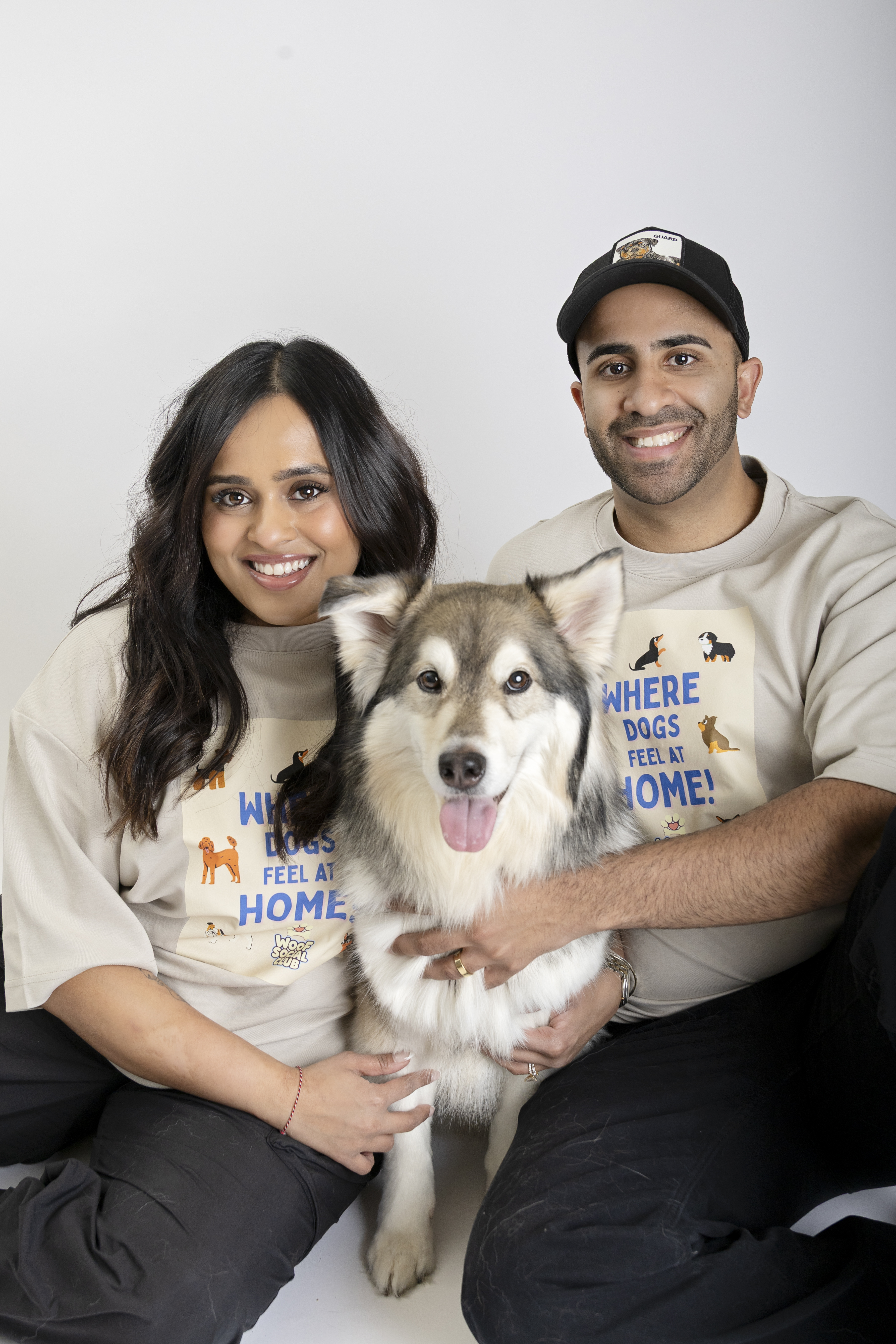 Owners of The Modern Dog Kitchener with their dog